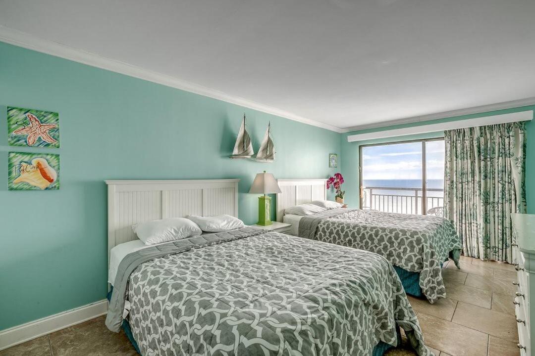 Oceanfront 2Br At Blue Water Villa Myrtle Beach Eksteriør bilde